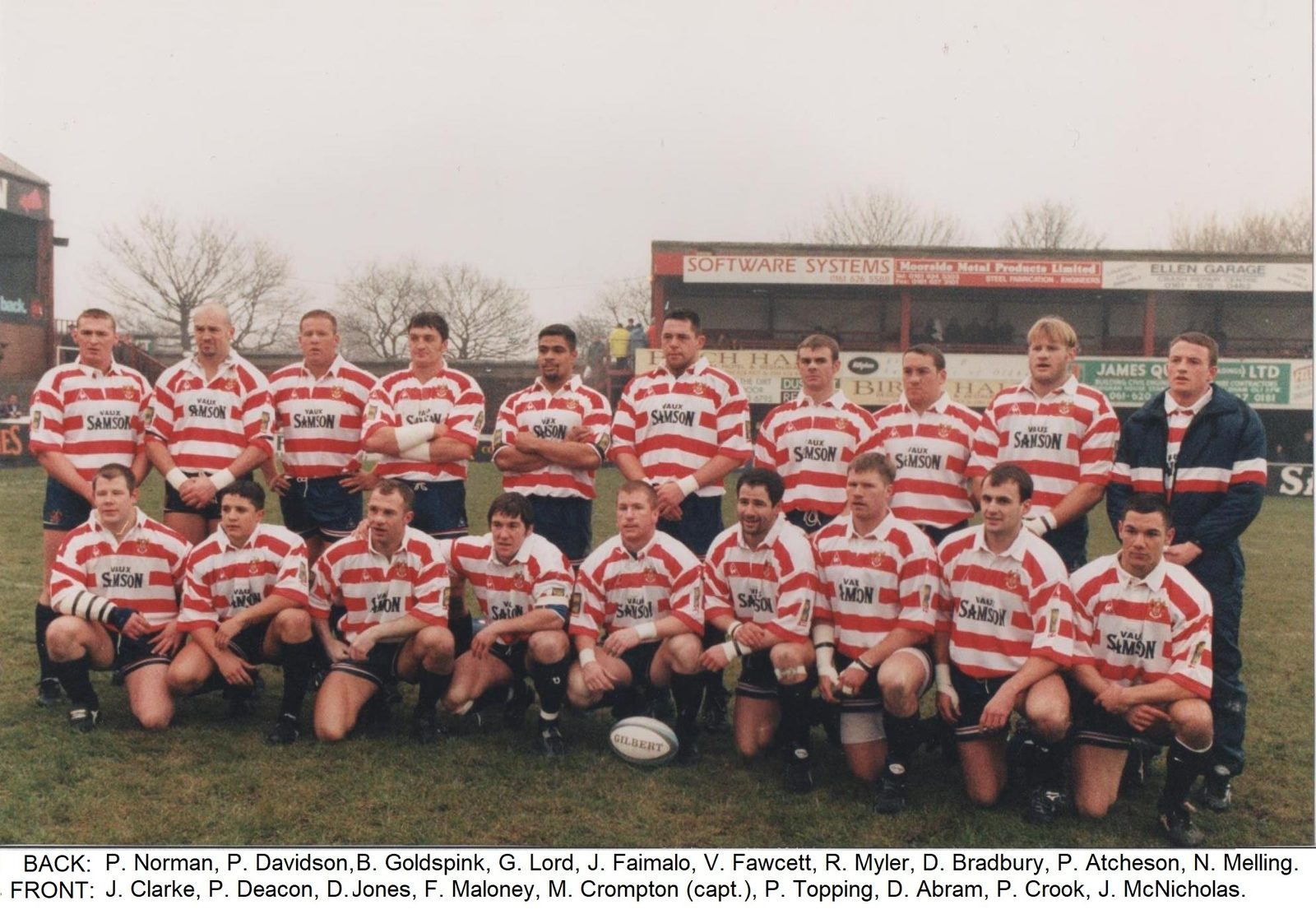Oldham Bears v Swinton, 19 January 1997