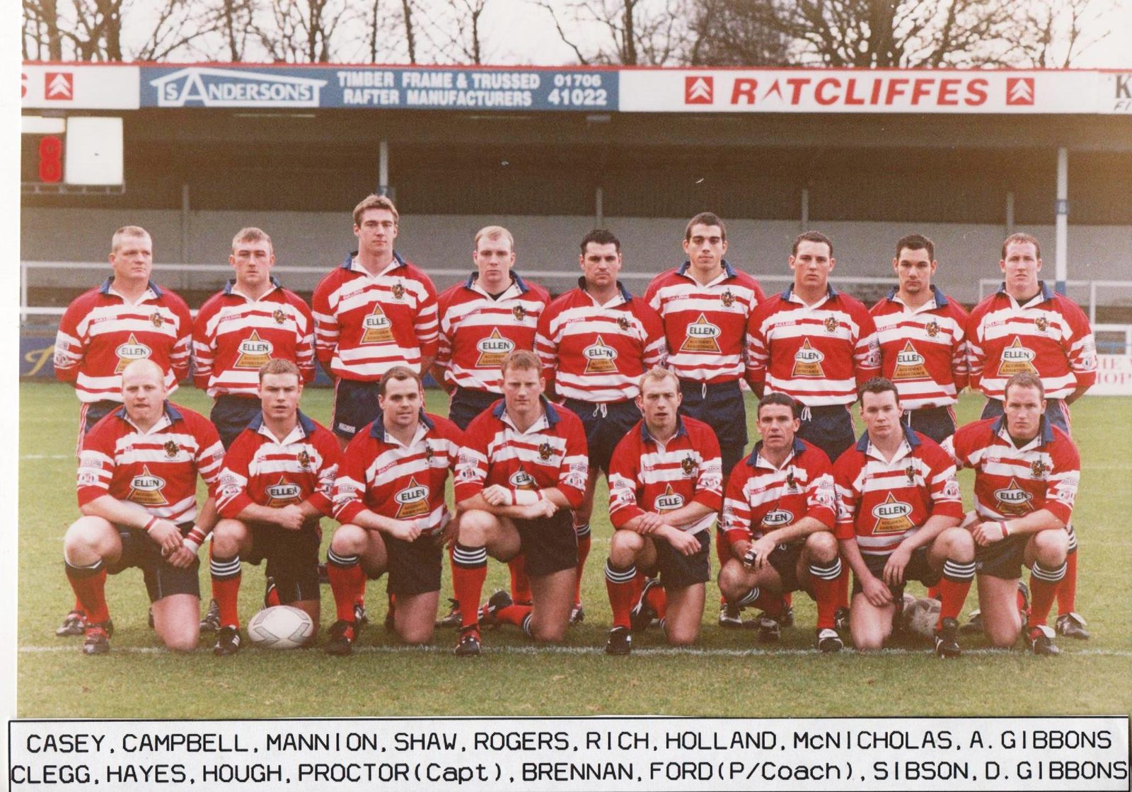 Rochdale Hornets v Oldham, 12 December 1999