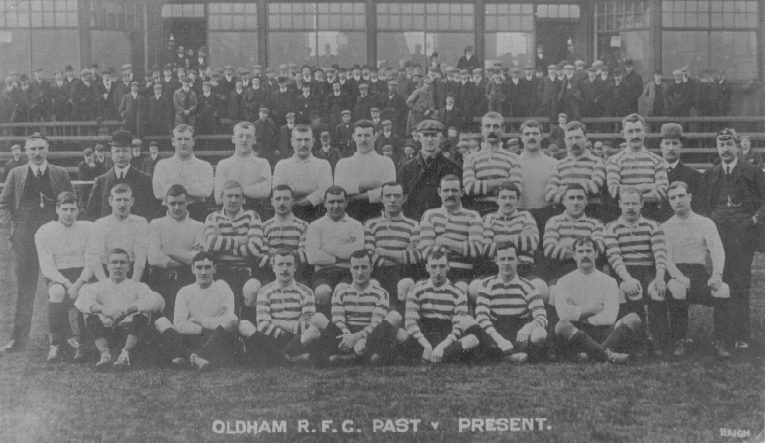 Oldham v Oldham Past, 20 April 1908
