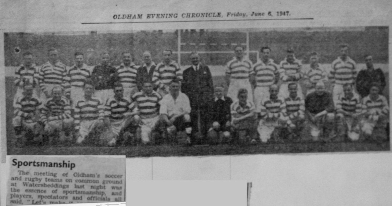 Oldham v Oldham Athletic Afc, 5 June 1947