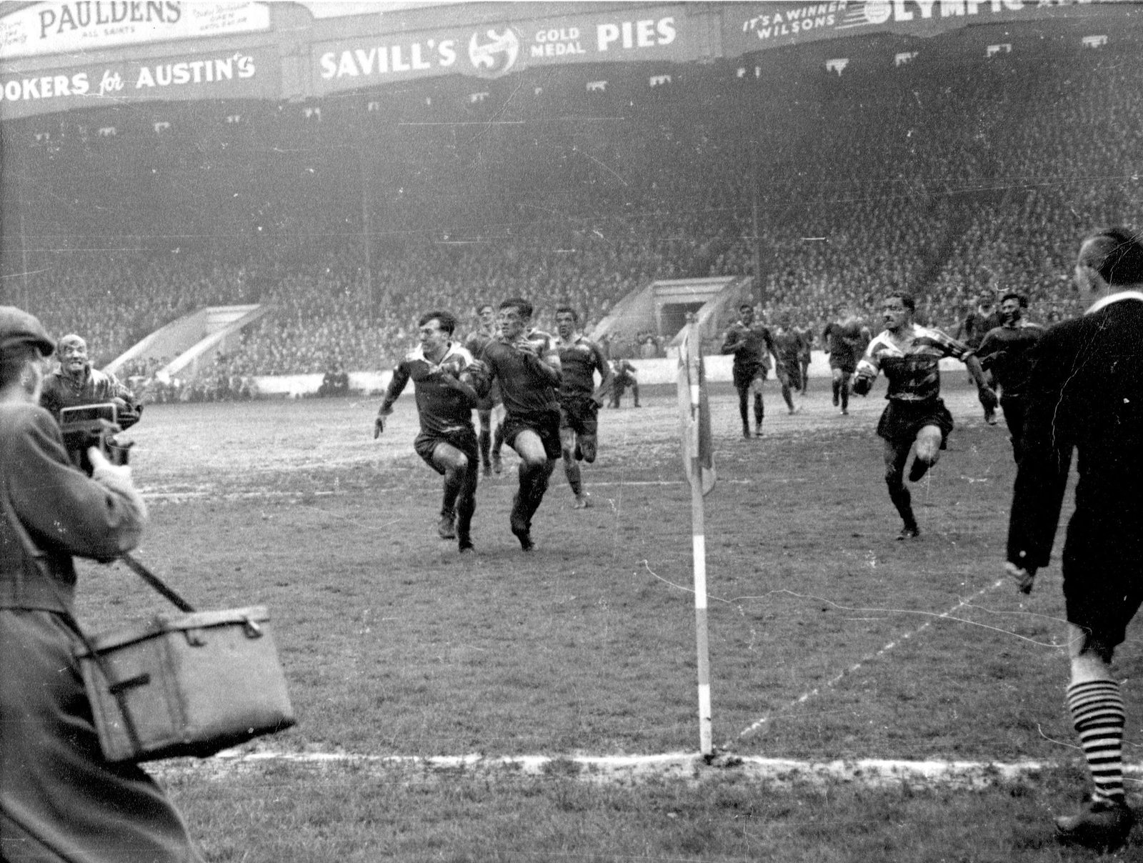 Oldham v Warrington, 14 May 1955