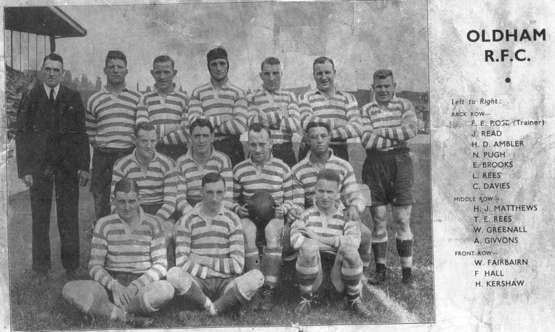 Oldham v Liverpool Stanley, 25 January 1936