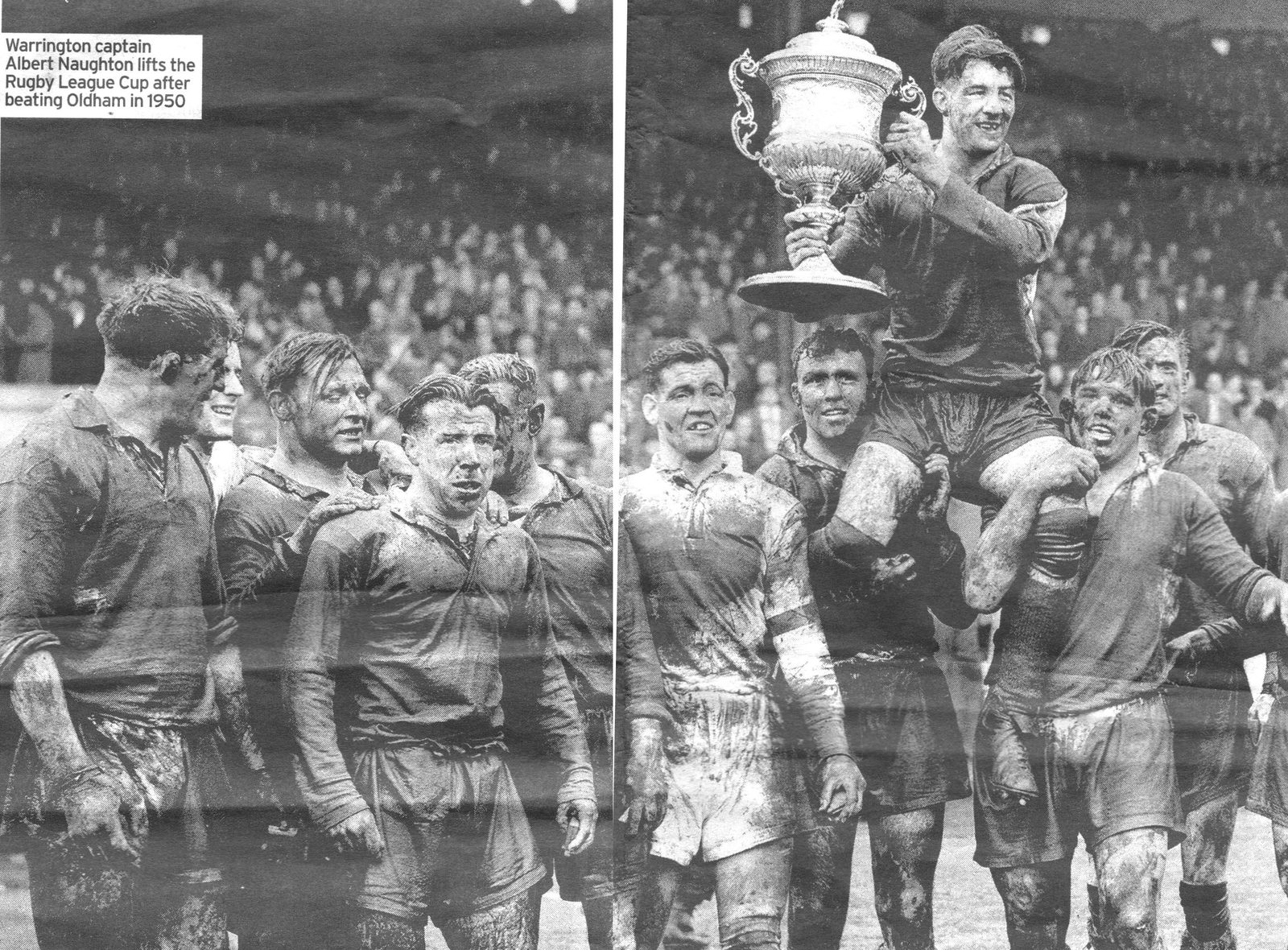 Oldham v Warrington, 14 May 1955