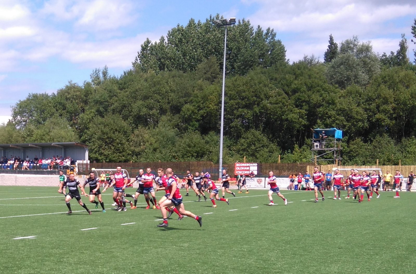 Oldham v West Wales Raiders, 8 July 2018