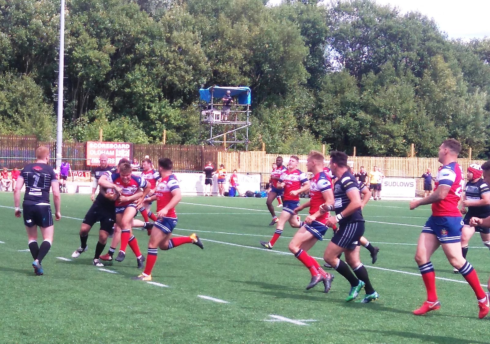 Oldham v West Wales Raiders, 8 July 2018