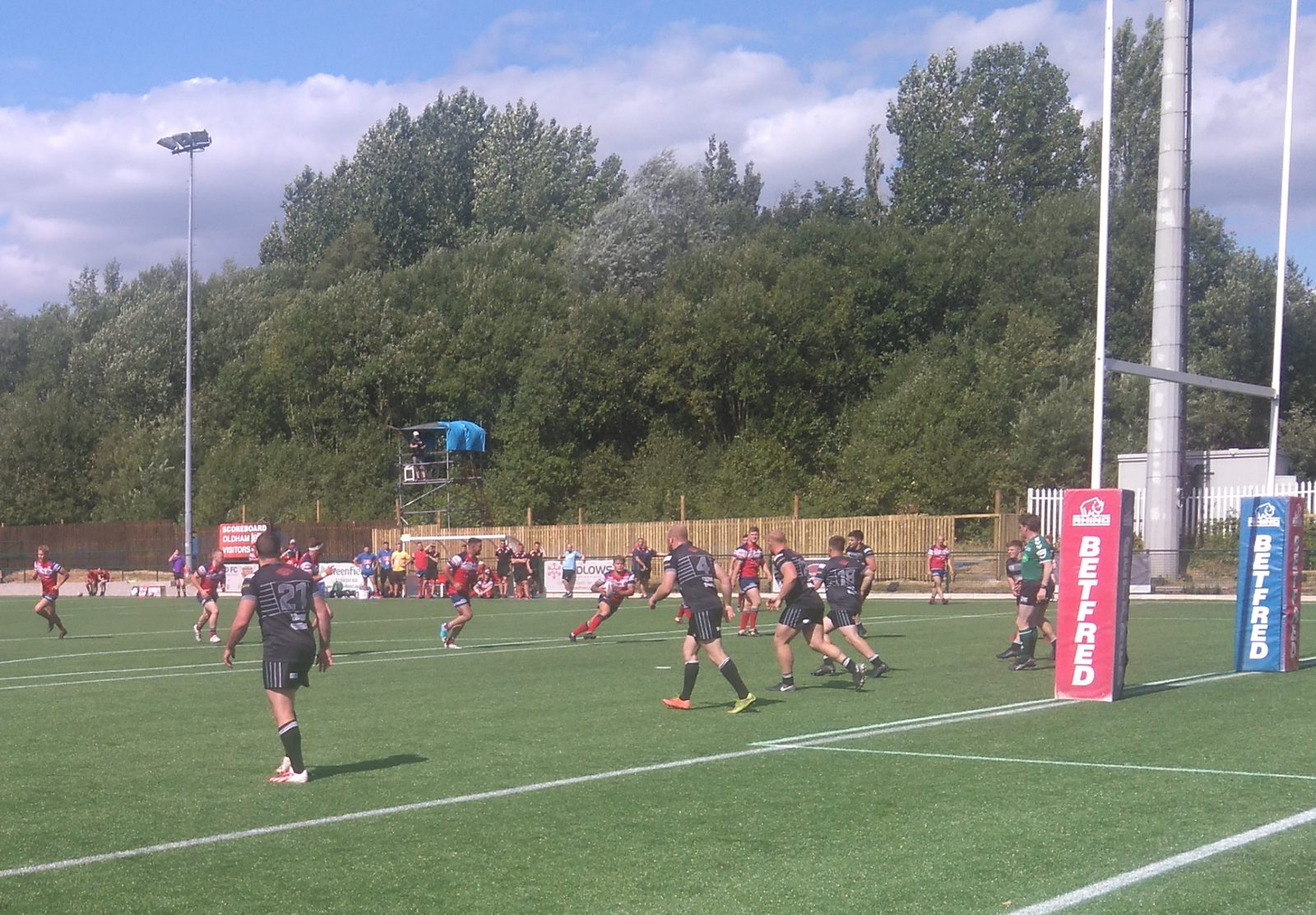 Oldham v West Wales Raiders, 8 July 2018