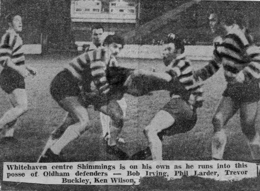 Oldham v Whitehaven, 21 September 1970