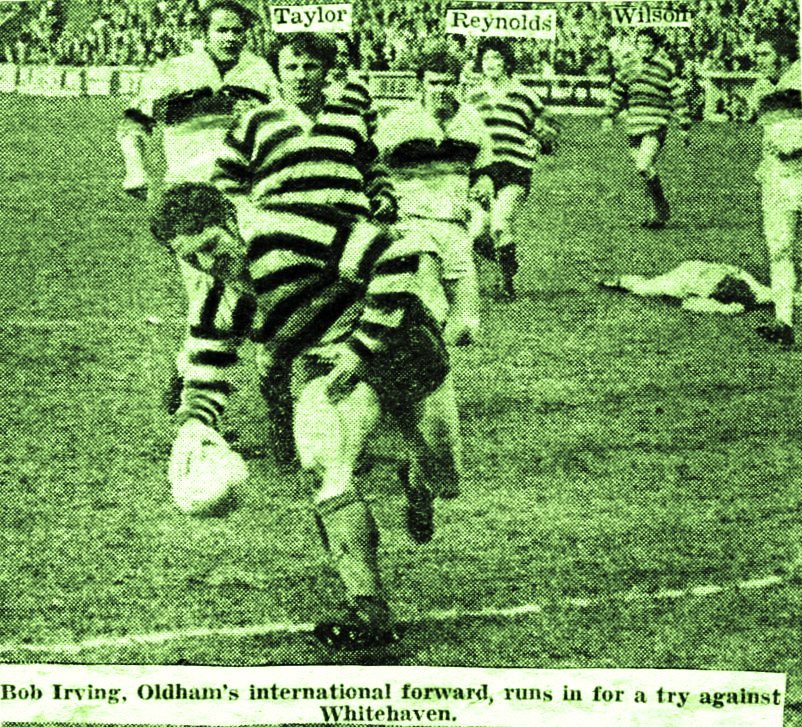 Oldham v Whitehaven, 25 March 1972
