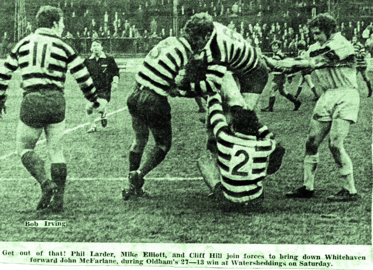 Oldham v Whitehaven, 25 March 1972