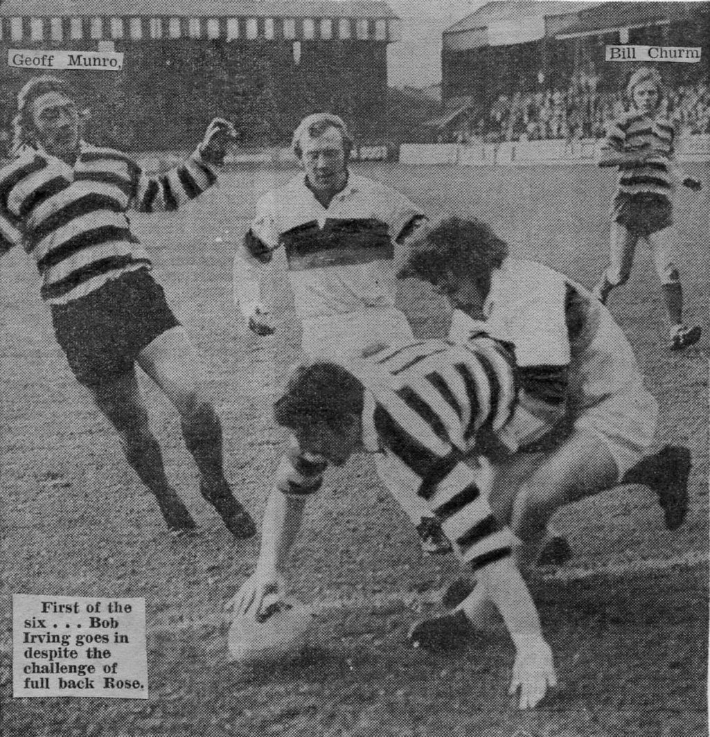 Oldham v Whitehaven, 23 August 1972