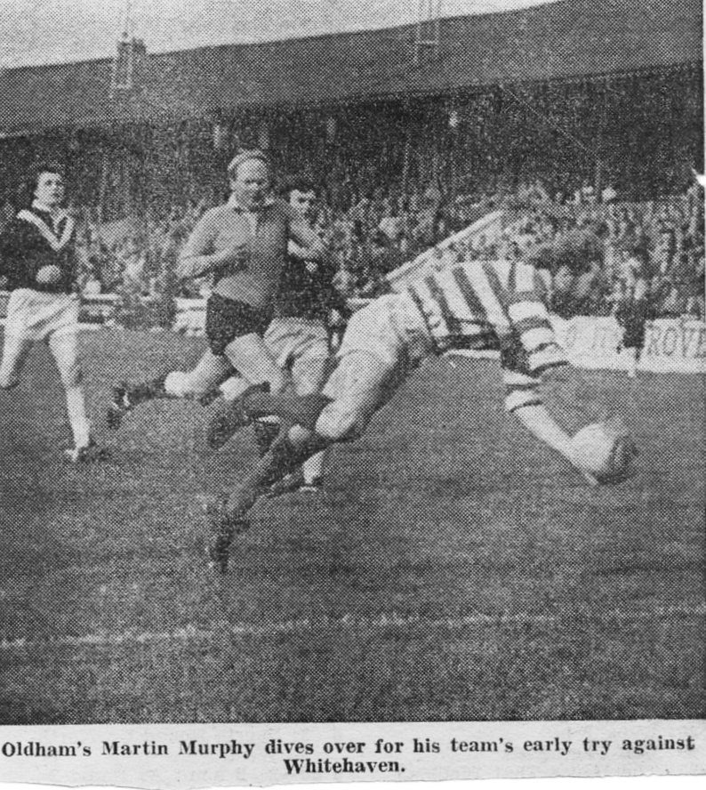 Oldham v Whitehaven, 6 October 1973