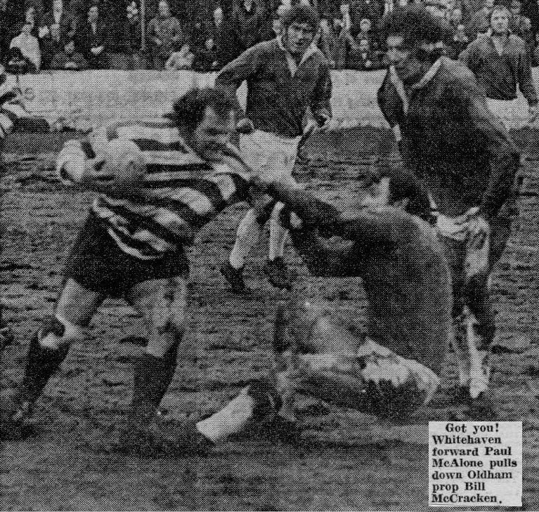 Oldham v Whitehaven, 2 March 1975