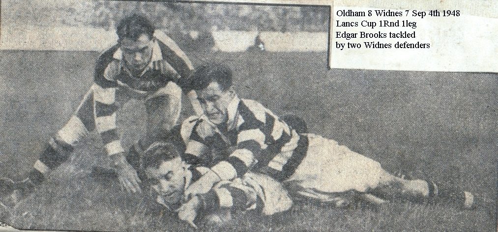 Oldham v Widnes, 4 September 1948