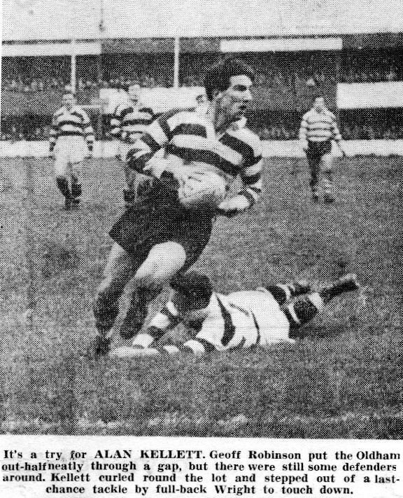 Oldham v Widnes, 22 October 1960
