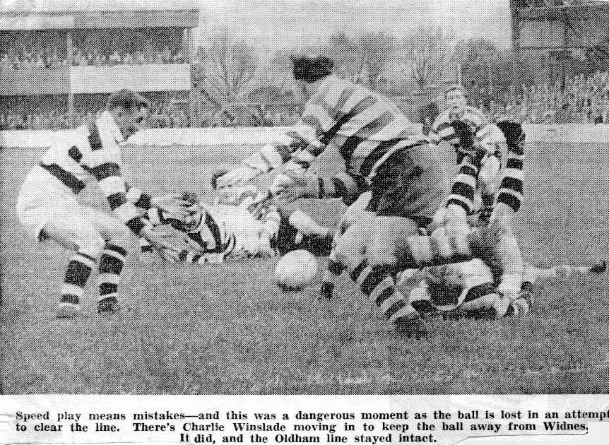 Oldham v Widnes, 22 October 1960