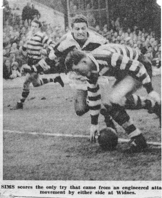 Widnes v Oldham, 24 February 1962