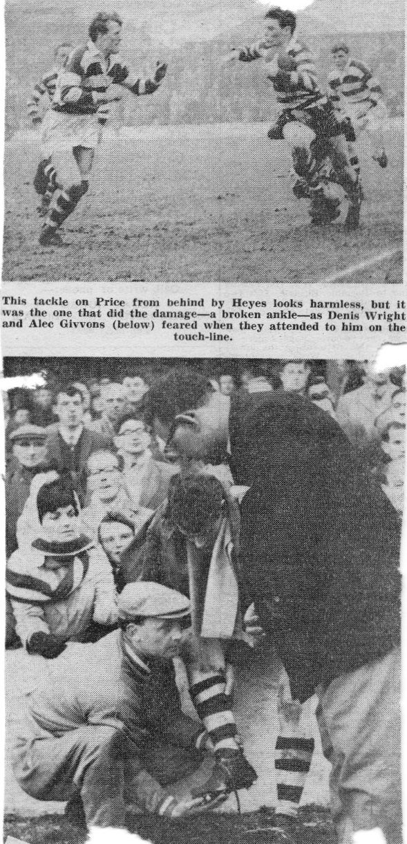 Widnes v Oldham, 24 February 1962
