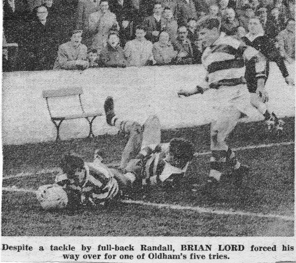 Oldham v Widnes, 14 April 1962