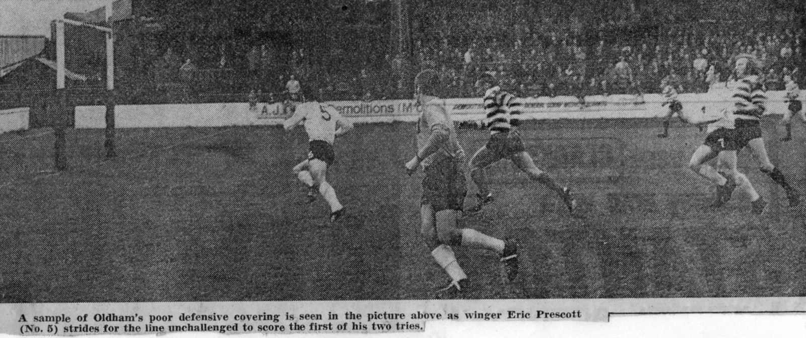 Oldham v Widnes, 21 October 1972