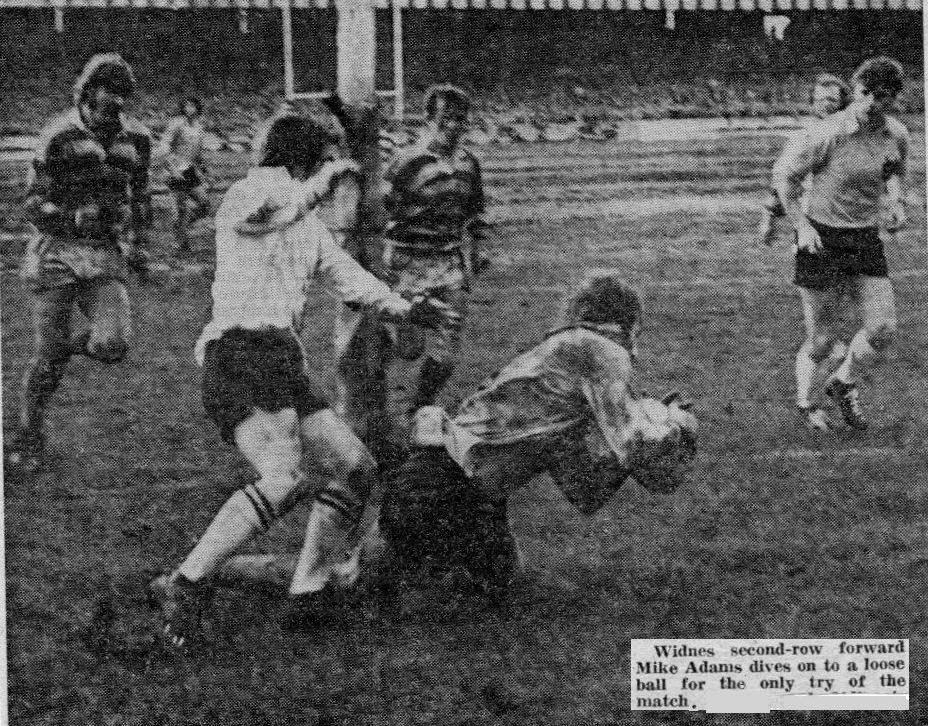 Oldham v Widnes, 9 March 1975