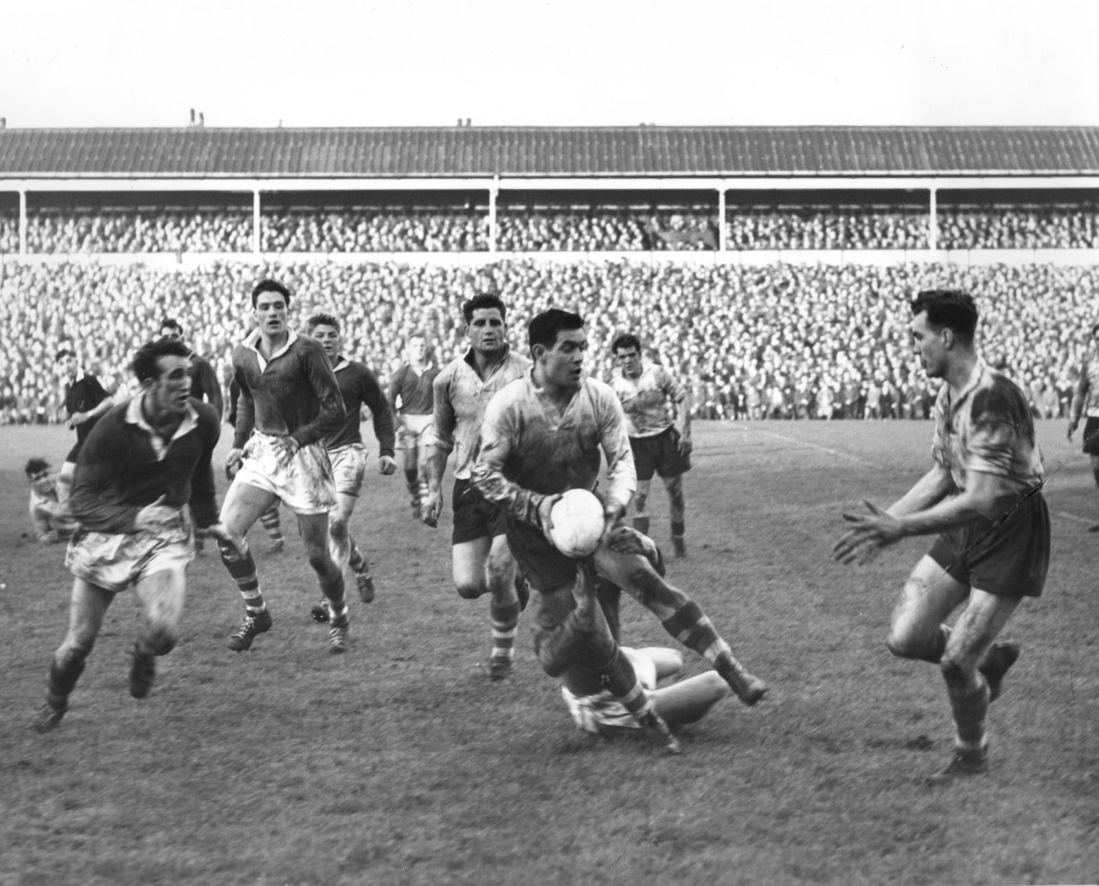 Oldham v Wigan, 19 October 1957