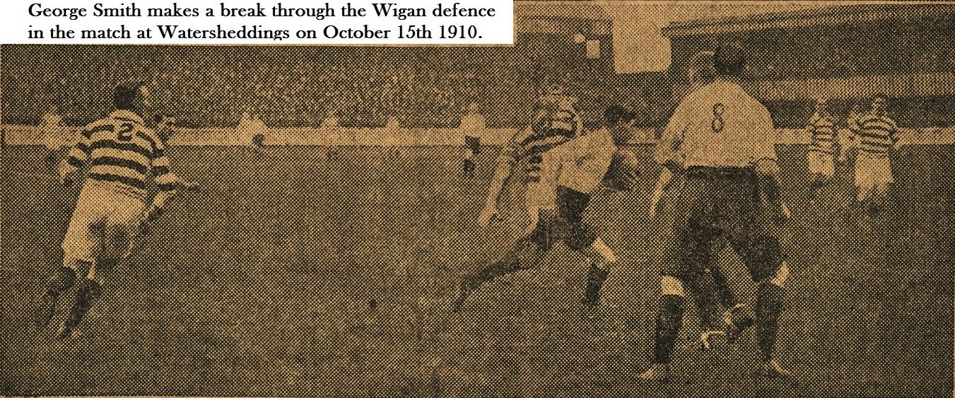 Oldham v Wigan, 15 October 1910