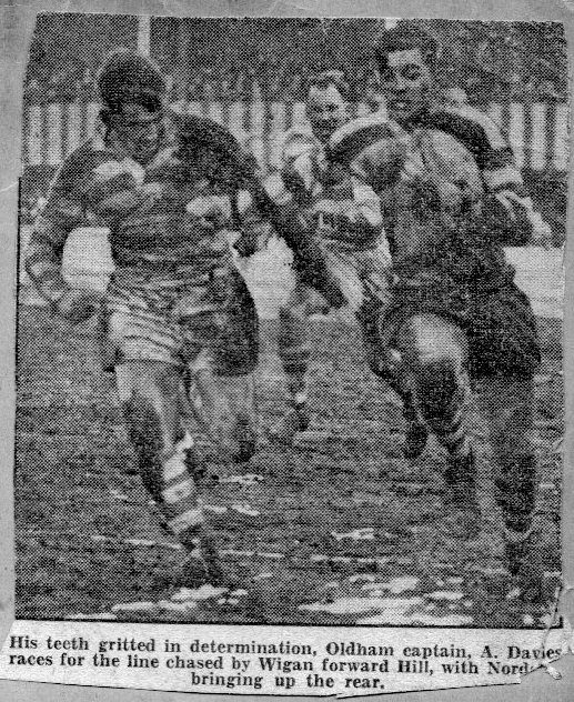 Oldham v Wigan, 10 February 1955