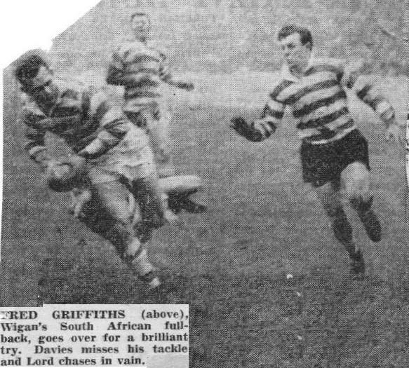 Oldham v Wigan, 28 January 1961