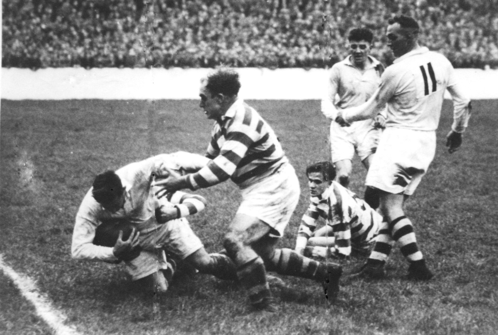 Oldham v Wigan - Oct 15th 1946.