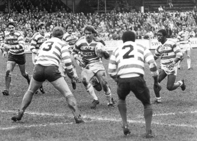 Oldham v Wigan - April 8th 1985.