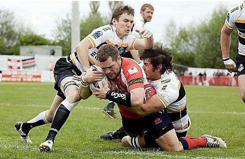 Wayne Kerr scores the first of Oldhams six tries v York - May 9th 2010.