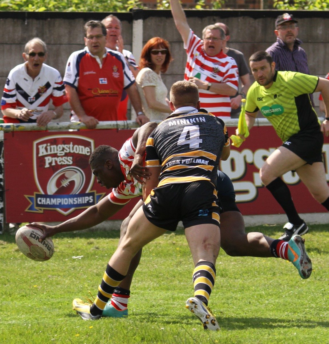A try for Mo agoro v York - May 18th 2014.
