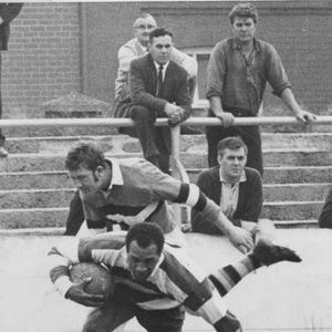 Mike Elliott scores at Borough Park - Sep 8th 1969.
