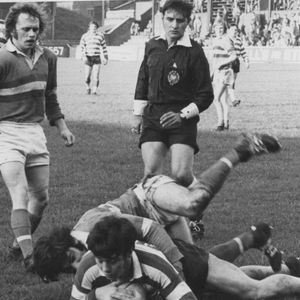 Jim Reynolds scores against Blackpool - Oct 23rd 1971.