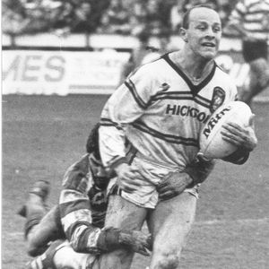David Liddiard tackles Tony Marchant -March 22nd 1986.