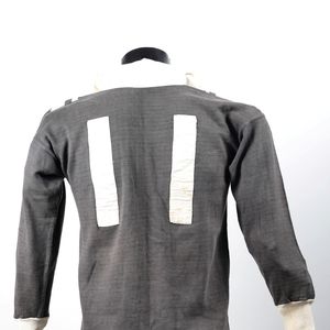 New Zealand Test Shirt against Great Britain 1950. Swapped with Doug Phillips.