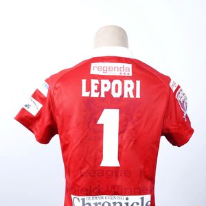 2016 Home shirt Richard Lepori. This kit used only for the match against London on 7th February 2016.