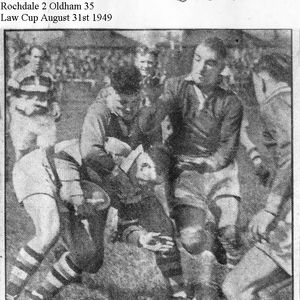 Rochdale Hornets v Oldham, 31 August 1949