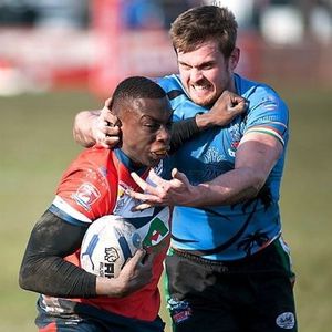 Mo Agoro tries to evade a Hornets defender - March 10th 2013.