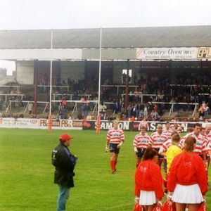 Last senior match at Watersheddings - Aug 25th 1996.