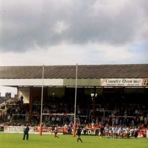 Last senior match at Watersheddings - Aug 25th 1996.
