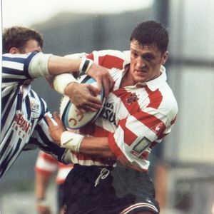 Gary Lord in action v St Helens - Aug 23rd 1995.