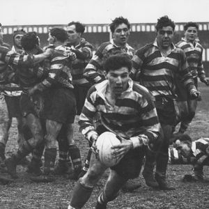Alan Kellett scores against Wigan - April 5th 1958.