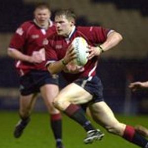 Jon Goddard in action against Castleford Panthers Feb 8th 2004.