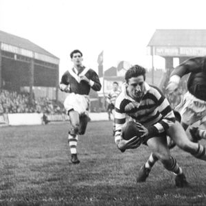 Donovan scores against Barrow - Nov 7th 1964