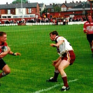 Joey Hayes on the attack - June 23rd 2002.