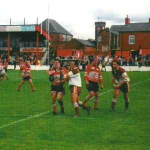 Phil Farrell passes to Anthony Gibbons - June 23rd 2002