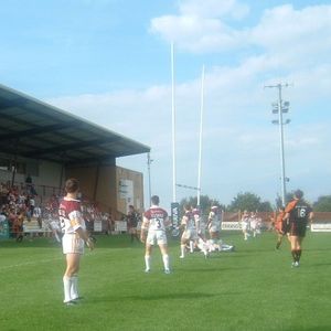 Unseen, Jon Goddard scores a last minute try - Aug 15th 2004.