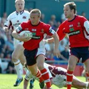 Marty Turner breaks clear to score v Batley - Aug 21st 2005.