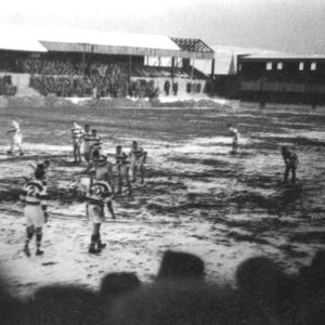 Oldham v Belle Vue cup-tie - Feb 22nd 1947.